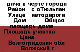 дача в черте города › Район ­ с.оТюльпан › Улица ­ автодарога › Дом ­ 133 › Общая площадь дома ­ 36 › Площадь участка ­ 1 000 › Цена ­ 650 000 - Волгоградская обл., Волжский г. Недвижимость » Дома, коттеджи, дачи продажа   